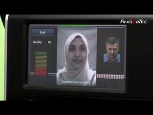 Face ID 2 - Administrator Enrollment Using Face and Fingerprint