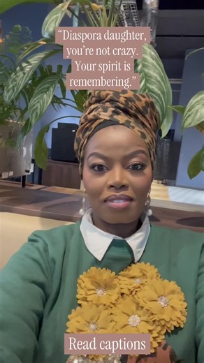 You built a life abroad. You learned new ways. You adapted. But sometimes something inside you whispers… Go back to your roots. Learn your culture. Understand where you come from. That feeling isn’t confusion. It’s ancestral memory. It’s your roots calling you home. And you’re not alone. Diaspora Daughters exists for women just like you. 🌍✨ Comment ROOTS and I’ll send you the podcast episode.