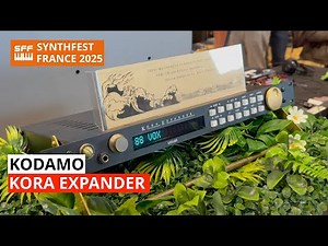 Kodamo Kora Expander - Comeback Of The Rackmount PCM Synthesizers? | SynthFest France 2025