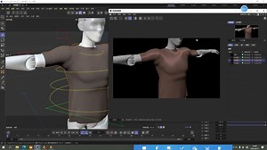 C4D MD制作衣服课程