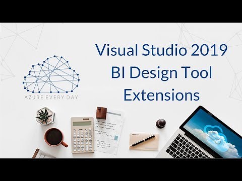 Visual Studio 2019 BI Design Tool Extensions
