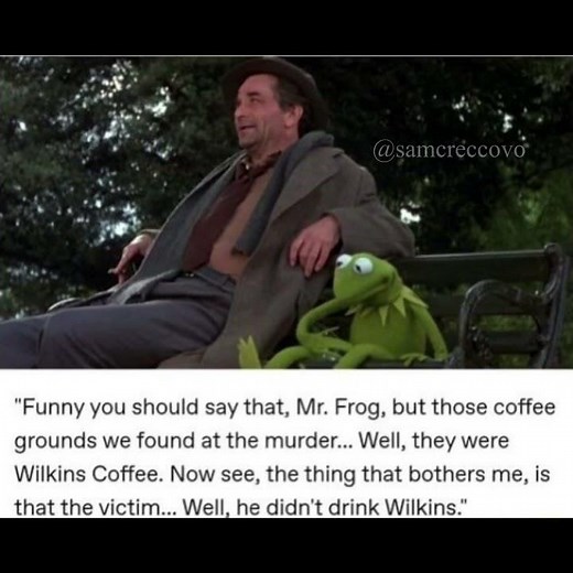 Columbo and the case of Wilkin’s Coffee