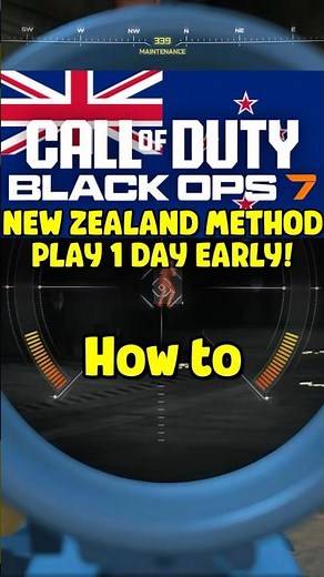 How To Play Black Ops 7 EARLY! (New Zealand Method BO7) 🇳🇿 #bo7#blackops7#bo7newzealand