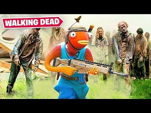 THE WALKING DEAD IN FORTNITE (Escape Map)