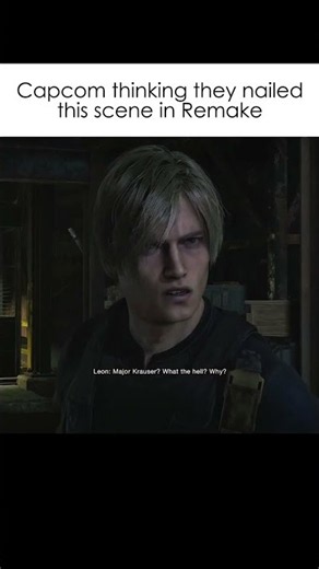 Remakes can never match the og resident evil #residentevil4 #leonkennedy