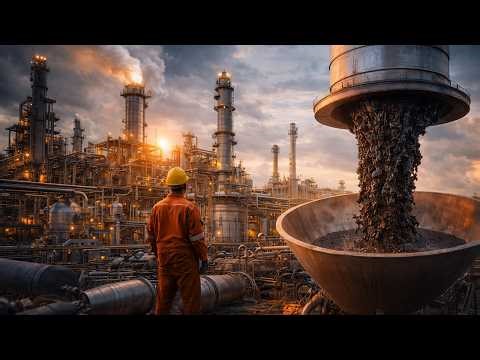Inside the Oil Refinery: The Secret Process That Turns Crude Oil Into Gasoline