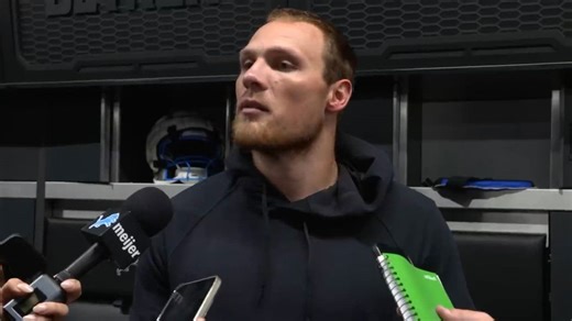 Detroit Lions LB Jack Campbell Kicked in Face by Teammate