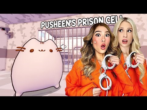 WE ESCAPED PUSHEEN'S PRISON RUN IN ROBLOX (OBBY)