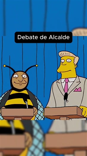 Mayor's Debate #simpsons #thesimpsons
