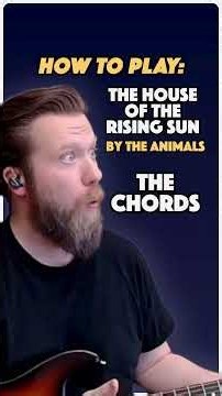 House Of The Rising Sun - What Are The Chords?? (Guitar Lesson)