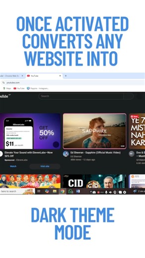 How to Enable Dark mode in Chrome| Enable Dark mode in Browser #darkmodesetting