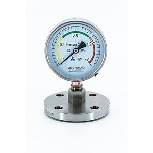 [Hot Item] Fast Delivery Dual Needle Manometer Mbar Diaphragm Pressure Gauges