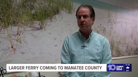 Larger ferry coming to Manatee County