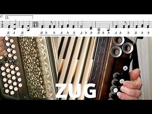 Steirische Harmonika -Jägermarsch griffschrift