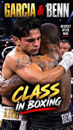 🏆 🥊 RESPECT AFTER WAR! Ryan Garcia & Conor Benn Embrace 🤝❤️