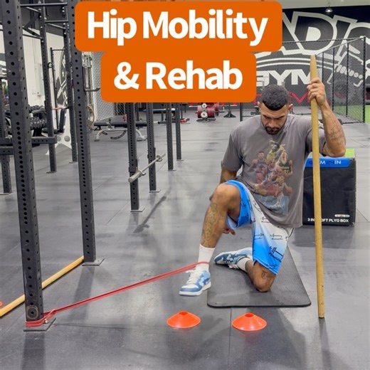 Luis Garcia ATC/LAT,CSCS ✝️ | 10 Hip Mobility and rehab exercises for athletes (13 weeks Online complete Hip mobility program 115+ exercises, with sets, reps, and... | Instagram