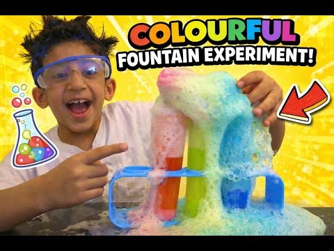 Cool Fountain Science Experiment for Kids