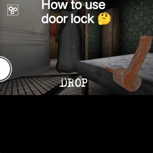 how to use door lock (granny chapter 2) #granny #short #vairal