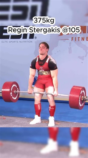 2026 European Open Classic Powerlifting Championships deadlift 375kg Regin Stergakis @105