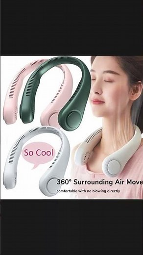 👉 “Neck Fan Rs 989 😱 | D4 Mega Sale Cooling Gadget ❄️”