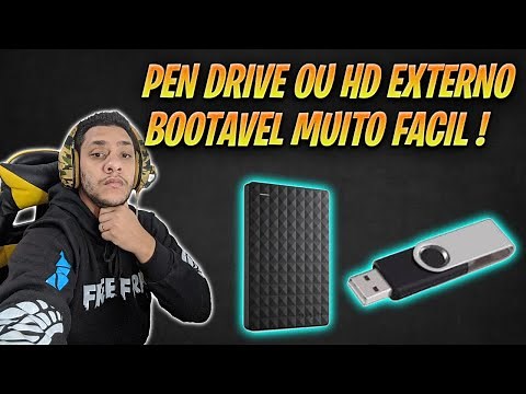 Como fazer um HD externo ou pen drive bootavel (Atualizado)