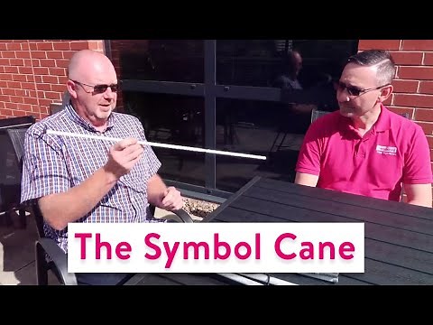 The Symbol Cane | What is a Symbol Cane and why should people living with sight loss use it?
