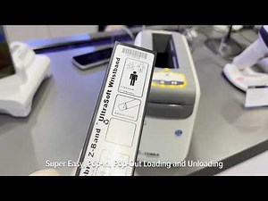 Quick Look for the Zebra ZD510 Wristband Printer in Action at HIMSS 2024 | Zebra
