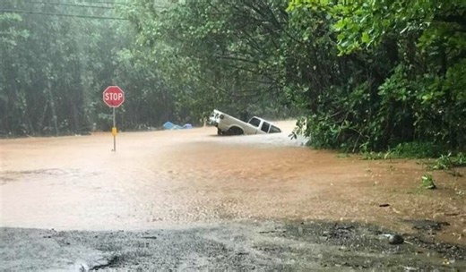 Kaua‘i under flood advisory as heavy rainfall moves in ahead of approaching cold front | Kauai Now