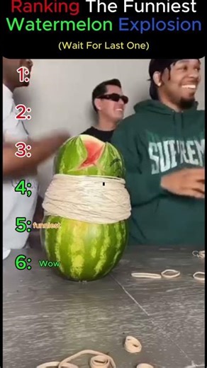 Ranking the Funniest Watermelon Explosions 🍉💥 | Try Not to Laugh#FunnyMoments #TryNotToLaugh #funny