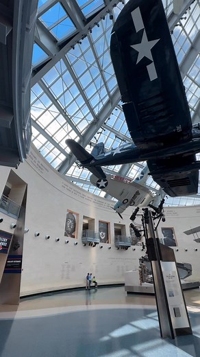 This Marine Corps museum is AMAZING! 🇺🇸 Located about 45 minutes outside of Washington DC, in Triangle, Virginia - the National Museum of the Marine Corps is free to visit and very cool! #marines #museums #roadtrips #usa #dc #virginia #military #veterans | Bill On The Road