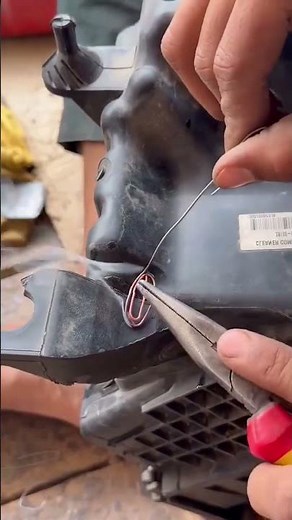 Amazing Plastic Welding Repair Process! Watch This Damaged Part Restored Like New Again
