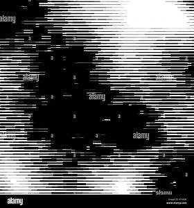 Random lines, stripes texture. Glitch, interference, malfunction pattern. Dynamic lines Stock Vector Image & Art - Alamy