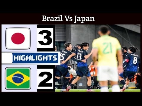 Brazil vs Japan 2-3 | All Goals & Highlights | International Friendly Match 2025.