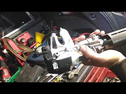 How to remove auto lock cylinder without key