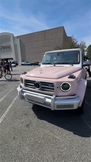 👀 Vintage Modern Gwagon Rose Pink Collab 🌷 Modern Classic Luxury 👏🏼