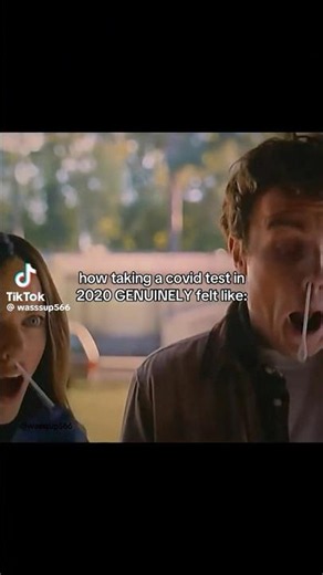 How taking a covid test in 2020 generally feel like (not my video) ￼