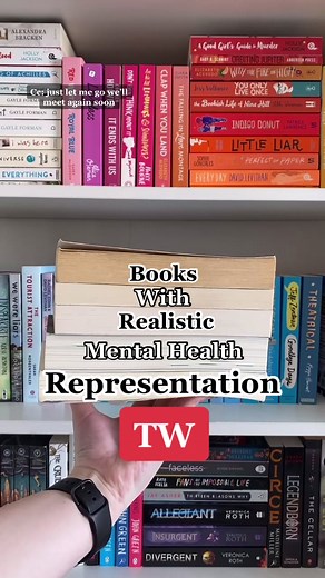 These books meant the most to me before I had a name for what I was going through #mentalhealth #booktok #bookish #yabooks #mentalhealthbooks