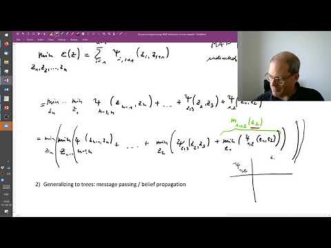 Lecture 7.2: Dynamic Programming on Trees | Message Passing | CVF20