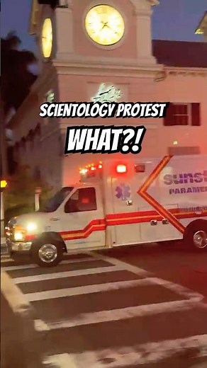 Scientology protest is a screaming success
