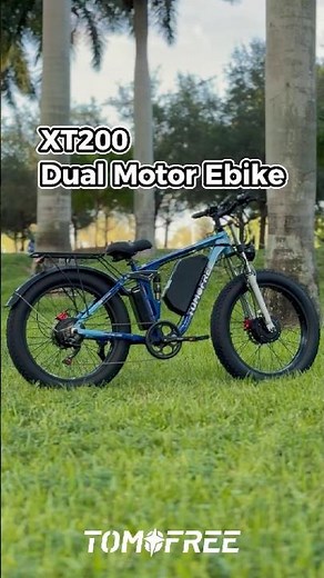 Meet the XT200 – Max 45MPH Dual Motor Electric Bike 🚴