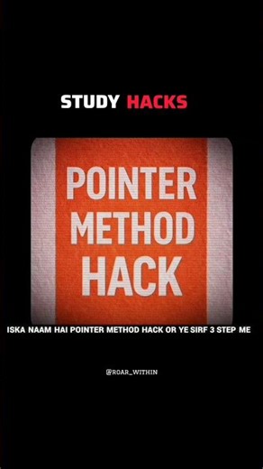 Reading Speed 2X in 7 Days (Pointer Method) #shorts #study