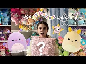 HUGE SQUISHMALLOW UNBOXING! | MY HUGE SQUISHMALLOW COLLECTION!