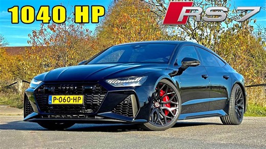 1040HP Audi RS7 C8 – 333km/h Autobahn Beast! 🔥 Full POV Review