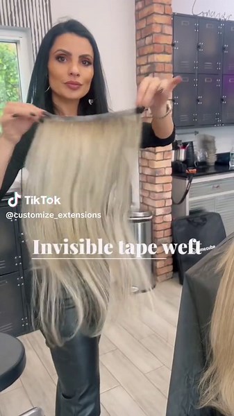 Genius Tape Weft - Convenient Installation for Hair Extensions