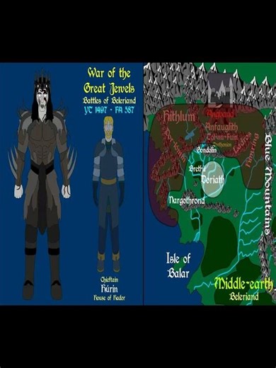 Curse of Hurin | War of Great Jewels | LOTR Shorts