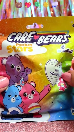 ASMR UNBOXING Care Bears Squishy Blind Bag Review❤️#shorts #asmr #carebears #squishy #trending #fyp