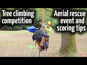 Aerial rescue training tool | Tree climbing competitions