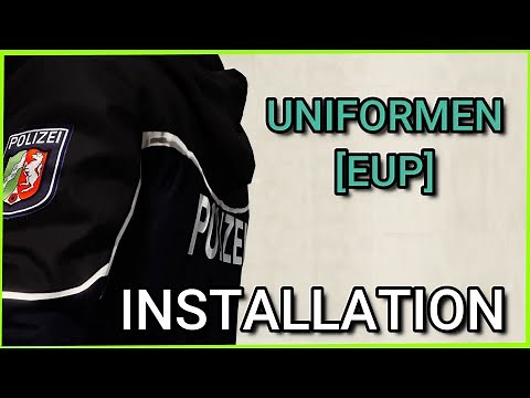 DEUTSCHE UNIFORMEN [EUP] INSTALLATION (+ Kollegen) | Deutsch - GTA 5 Tutorial | #6