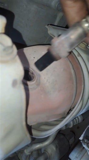 dirty oxygen sensor Removing for cleaning