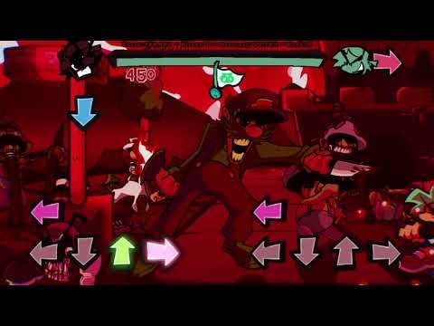 FNF: Mario's Funkin Dungeon Red Fog (FC)